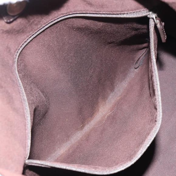 GUCCI GG Crystal Tote Bag Coated Canvas Brown 257298 Auth 155244