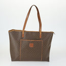 CELINE Bvlgari Salvatore Ferragamo Macadam Bag PVC 3 Set Brown Auth 155245-2