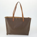 CELINE Bvlgari Salvatore Ferragamo Macadam Bag PVC 3 Set Brown Auth 155245-3
