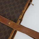 CELINE Bvlgari Salvatore Ferragamo Macadam Bag PVC 3 Set Brown Auth 155245-7