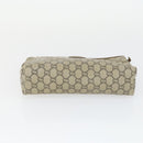 GUCCI GG Canvas GG Plus Sherry Line Bag PVC 3 Set Beige Navy Auth 155246-14