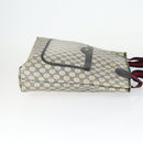 GUCCI GG Canvas GG Plus Sherry Line Bag PVC 3 Set Beige Navy Auth 155246-4
