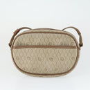 Christian Dior Trotter Honeycomb Canvas Bag PVC 2 Set Navy Beige Auth 155247-11