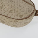 Christian Dior Trotter Honeycomb Canvas Bag PVC 2 Set Navy Beige Auth 155247-17