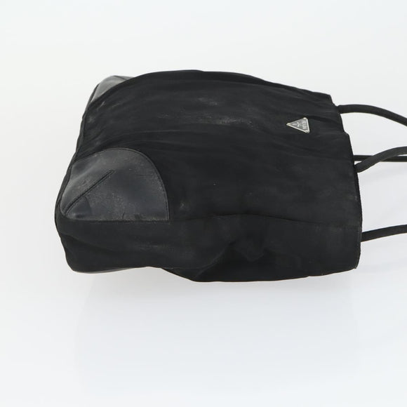 PRADA Bag Nylon 2 Set Black Auth 155249