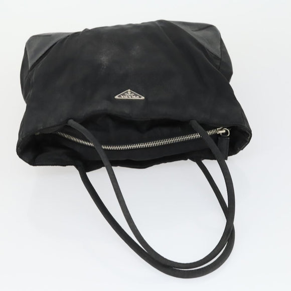 PRADA Bag Nylon 2 Set Black Auth 155249
