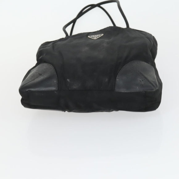 PRADA Bag Nylon 2 Set Black Auth 155249
