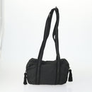 PRADA Bag Nylon 2 Set Black Auth 155249-3