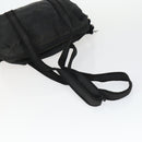PRADA Bag Nylon 2 Set Black Auth 155249-5