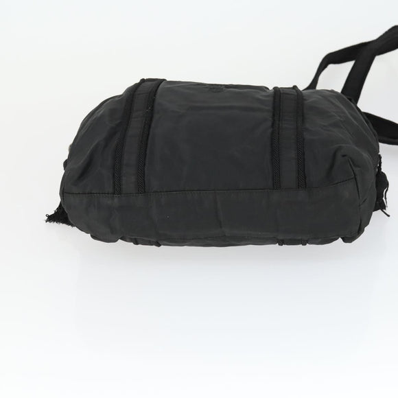 PRADA Bag Nylon 2 Set Black Auth 155249