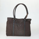 GUCCI Bag Leather Canvas Suede 5 Set Brown Black Auth 155250-3