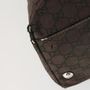 GUCCI Bag Leather Canvas Suede 5 Set Brown Black Auth 155250-6