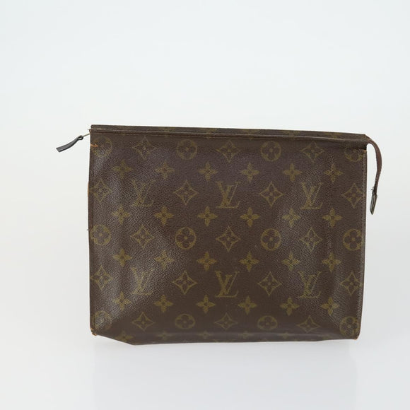 LOUIS VUITTON Monogram Clutch Bag 3 Set LV Auth 155252