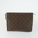 LOUIS VUITTON Monogram Clutch Bag 3 Set LV Auth 155252-3
