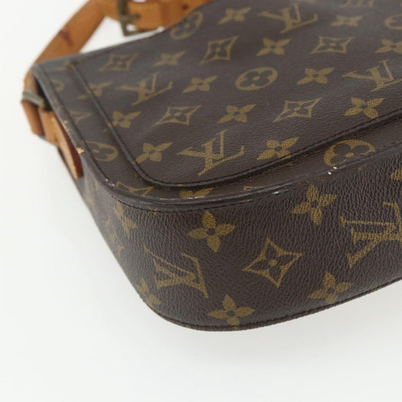 LOUIS VUITTON Monogram Saint Cloud GM Shoulder Bag M51242 LV Auth 155260