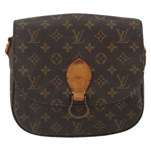 LOUIS VUITTON Monogram Saint Cloud GM Shoulder Bag M51242 LV Auth 155260