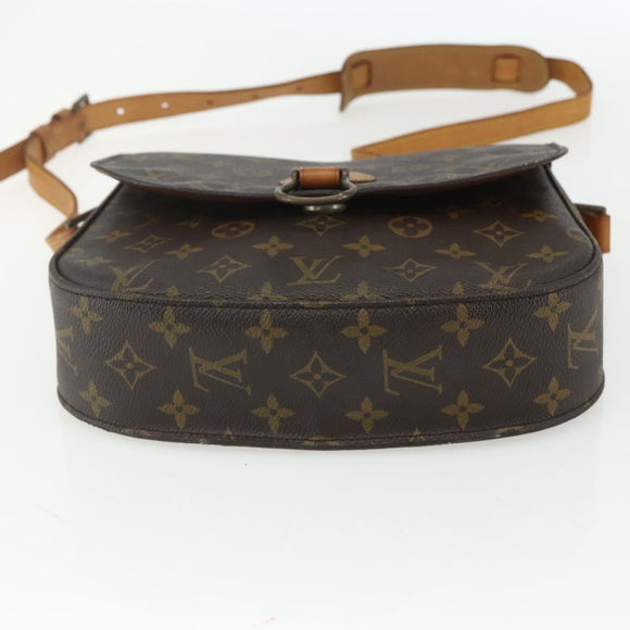 LOUIS VUITTON Monogram Saint Cloud GM Shoulder Bag M51242 LV Auth 155260
