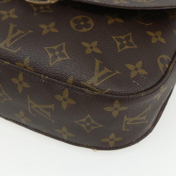 LOUIS VUITTON Monogram Saint Cloud GM Shoulder Bag M51242 LV Auth 155261