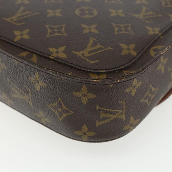 LOUIS VUITTON Monogram Saint Cloud GM Shoulder Bag M51242 LV Auth 155261