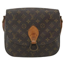 LOUIS VUITTON Monogram Saint Cloud GM Shoulder Bag M51242 LV Auth 155261-13