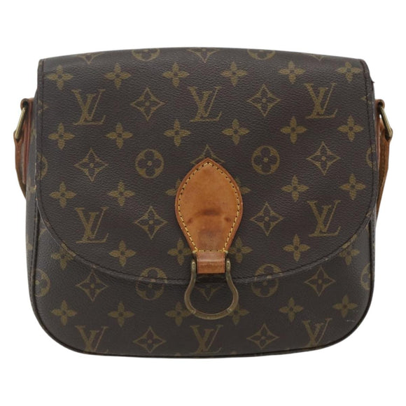 LOUIS VUITTON Monogram Saint Cloud GM Shoulder Bag M51242 LV Auth 155261