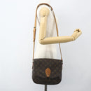LOUIS VUITTON Monogram Saint Cloud GM Shoulder Bag M51242 LV Auth 155261-26