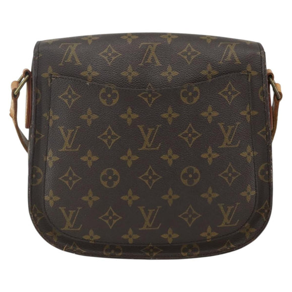 LOUIS VUITTON Monogram Saint Cloud GM Shoulder Bag M51242 LV Auth 155261