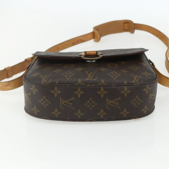 LOUIS VUITTON Monogram Saint Cloud GM Shoulder Bag M51242 LV Auth 155261