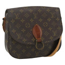 LOUIS VUITTON Monogram Saint Cloud GM Shoulder Bag M51242 LV Auth 155262-1