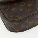 LOUIS VUITTON Monogram Saint Cloud GM Shoulder Bag M51242 LV Auth 155262-11