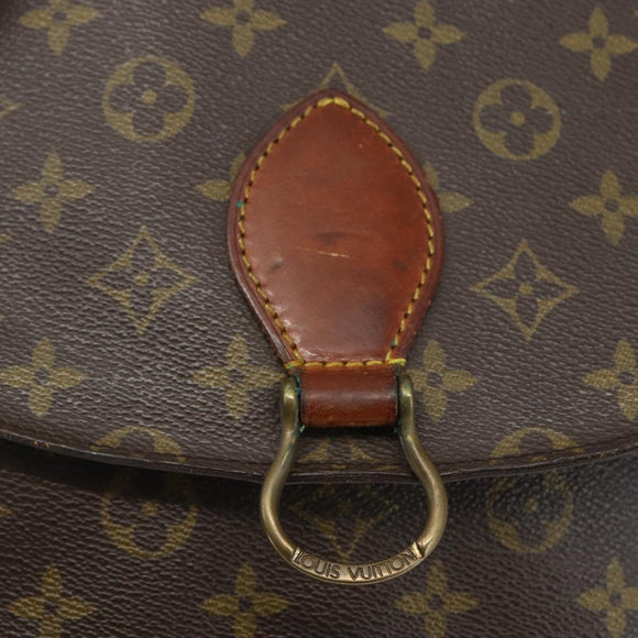 LOUIS VUITTON Monogram Saint Cloud GM Shoulder Bag M51242 LV Auth 155262