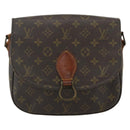 LOUIS VUITTON Monogram Saint Cloud GM Shoulder Bag M51242 LV Auth 155262-2
