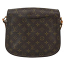 LOUIS VUITTON Monogram Saint Cloud GM Shoulder Bag M51242 LV Auth 155262-3