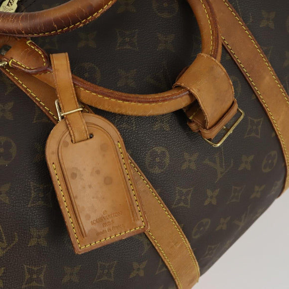 LOUIS VUITTON Monogram Keepall Bandouliere 55 Boston Bag M41414 LV Auth 155269