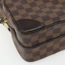LOUIS VUITTON Damier Ebene Amazon Shoulder Bag SPO N48074 LV Auth 155271V-11