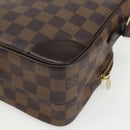 LOUIS VUITTON Damier Ebene Amazon Shoulder Bag SPO N48074 LV Auth 155271V-12