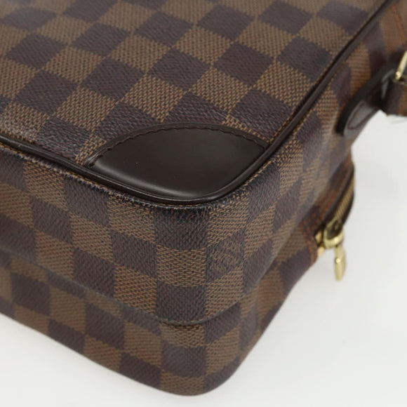 LOUIS VUITTON Damier Ebene Amazon Shoulder Bag SPO N48074 LV Auth 155271V