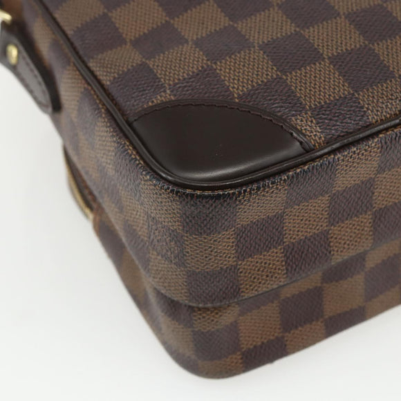 LOUIS VUITTON Damier Ebene Amazon Shoulder Bag SPO N48074 LV Auth 155271V