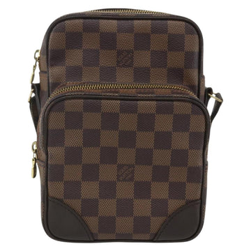 LOUIS VUITTON Damier Ebene Amazon Shoulder Bag SPO N48074 LV Auth 155271V - 0