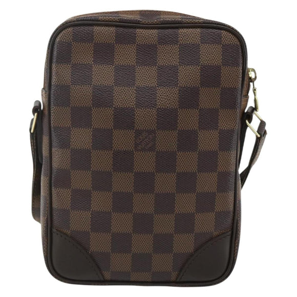 LOUIS VUITTON Damier Ebene Amazon Shoulder Bag SPO N48074 LV Auth 155271V