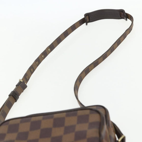 LOUIS VUITTON Damier Ebene Amazon Shoulder Bag SPO N48074 LV Auth 155271V