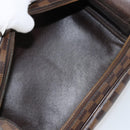 LOUIS VUITTON Damier Ebene Trousse Toilette King Size Pouch N47527 Auth 155272-10