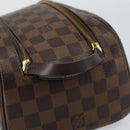 LOUIS VUITTON Damier Ebene Trousse Toilette King Size Pouch N47527 Auth 155272-7
