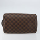 LOUIS VUITTON Damier Ebene Trousse Toilette King Size Pouch N47527 Auth 155272-5