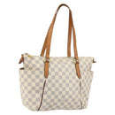 LOUIS VUITTON Damier Azur Totally MM Tote Bag N51262 LV Auth 155274-1