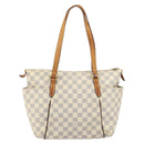 LOUIS VUITTON Damier Azur Totally MM Tote Bag N51262 LV Auth 155274-2