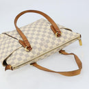 LOUIS VUITTON Damier Azur Totally MM Tote Bag N51262 LV Auth 155274-6