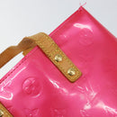 LOUIS VUITTON Monogram Vernis Reade PM Bag Fuchsia Pink M91221 LV Auth 155277-14