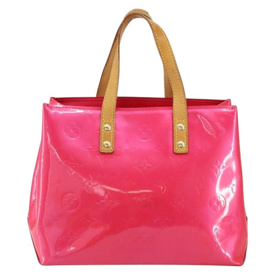 LOUIS VUITTON Monogram Vernis Reade PM Bag Fuchsia Pink M91221 LV Auth 155277 - 0