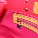 LOUIS VUITTON Monogram Vernis Reade PM Bag Fuchsia Pink M91221 LV Auth 155277-20